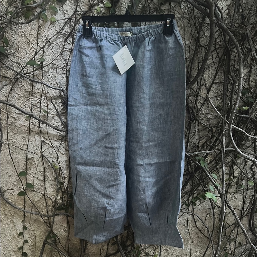 Chalet 100%Linen Wide Leg  Pants